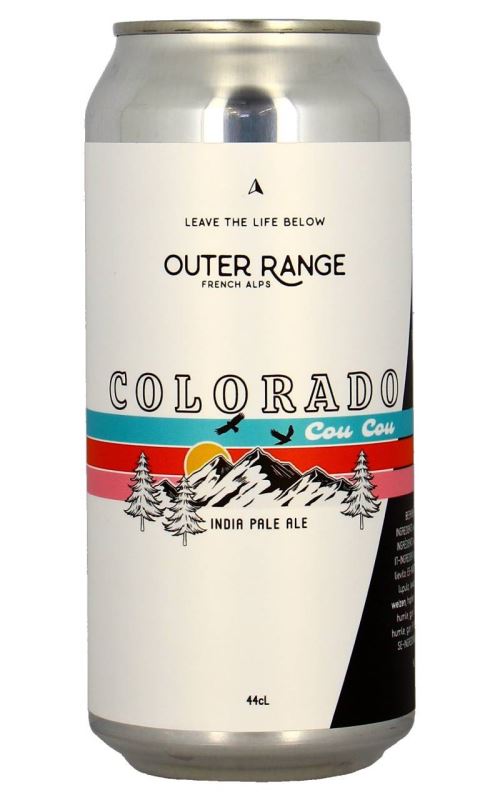 Outer Range French Alps Colorado COUCOU IPA