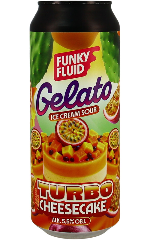 Funky Fluid Gelato: Turbo Cheesecake