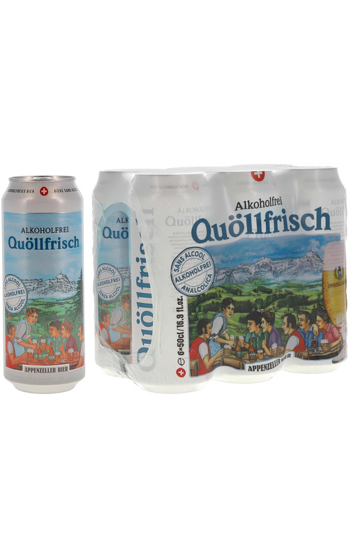 Appenzeller Quöllfrisch Bier alkoholfrei Appenzeller Quöllfrisch Bier alkoholfrei