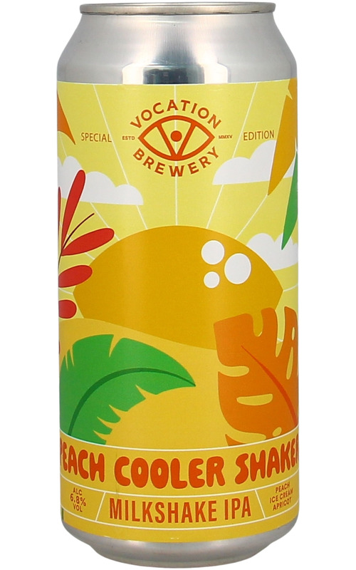 Vocation Peach Cooler Shaker Milkshake IPA Vocation Peach Cooler Shaker Milkshake IPA