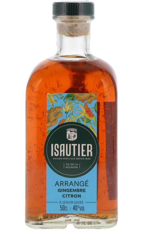 Isautier Gingembre Citron Rhum Arrangé Isautier Gingembre Citron Rhum Arrangé