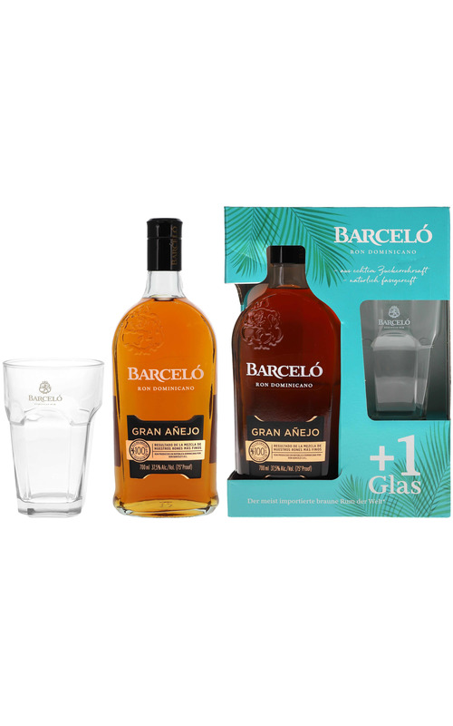 Barcelo Gran Anejo Geschenkpackung mit 1 Glas Barcelo Gran Anejo Geschenkpackung mit 1 Glas
