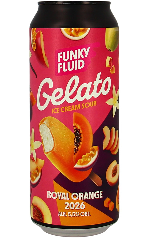 Funky Fluid Gelato: Royal Orange 2026 Funky Fluid Gelato: Royal Orange 2026