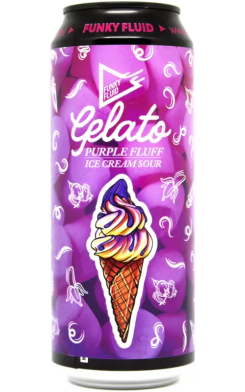 Funky Fluid Gelato: Purple Fluff Funky Fluid Gelato: Purple Fluff