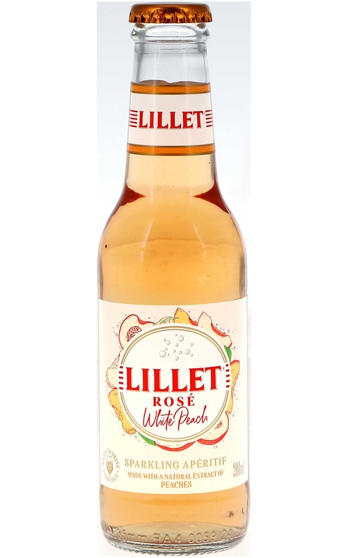 Lillet Rosé White Peach Alkoholhaltiges Mixgetränk Lillet Rosé White Peach Alkoholhaltiges Mixgetränk