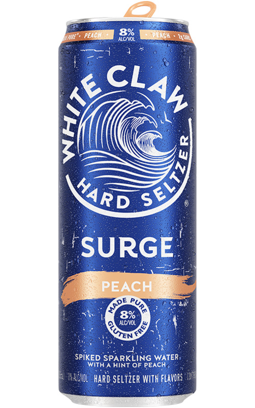 White Claw Surge Peach