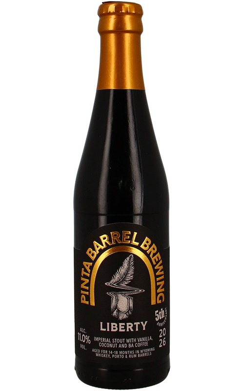 PINTA Barrel Brewing Liberty Imperial Stout PINTA Barrel Brewing Liberty Imperial Stout