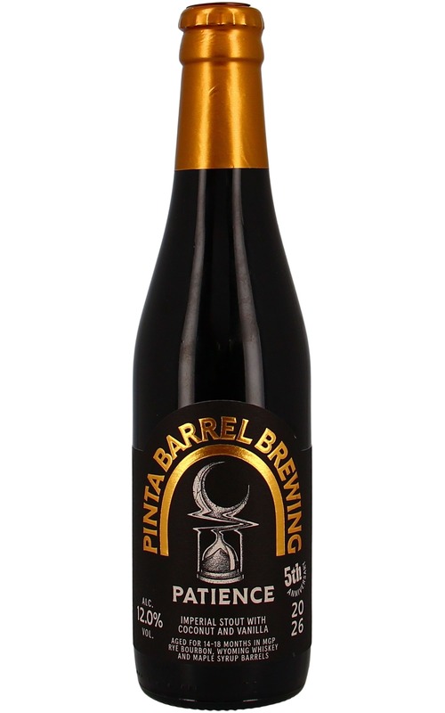 PINTA Barrel Brewing Patience Imperial Stout PINTA Barrel Brewing Patience Imperial Stout