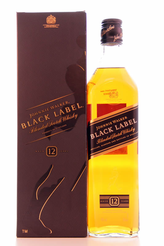 Johnnie Walker Black Label Scotch 12y B70