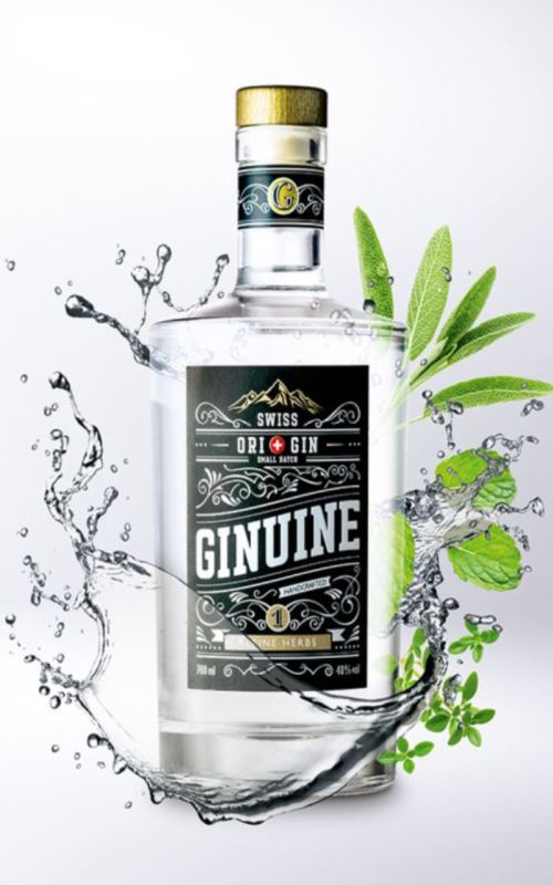 Gin Ginuine Alpine Herbs
