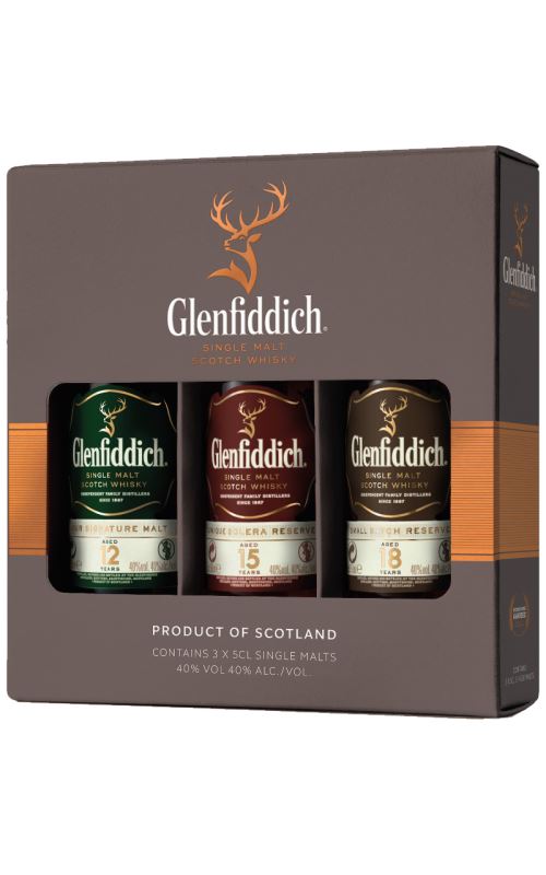 Glenfiddich Highland Single Malt Mix Pack