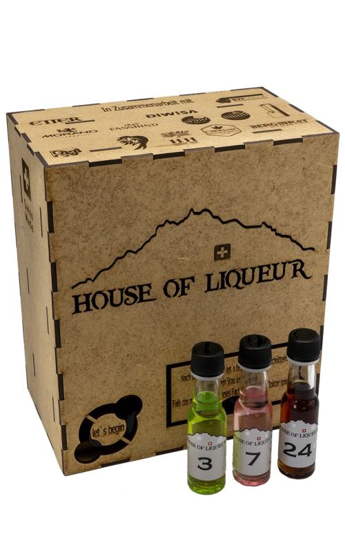 House of Liqueur Shot Box