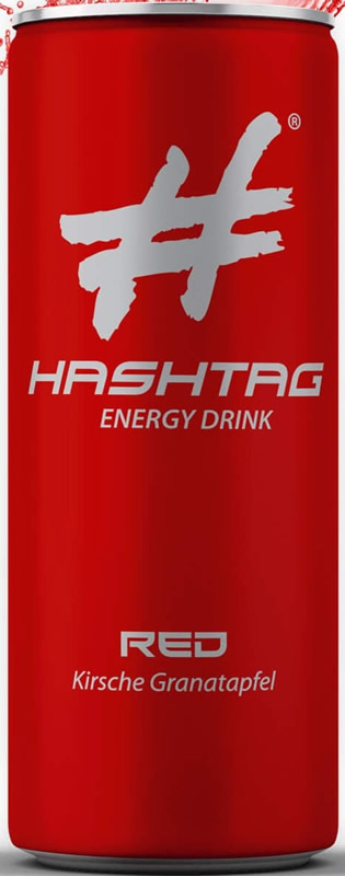 Hashtag Energy Red
