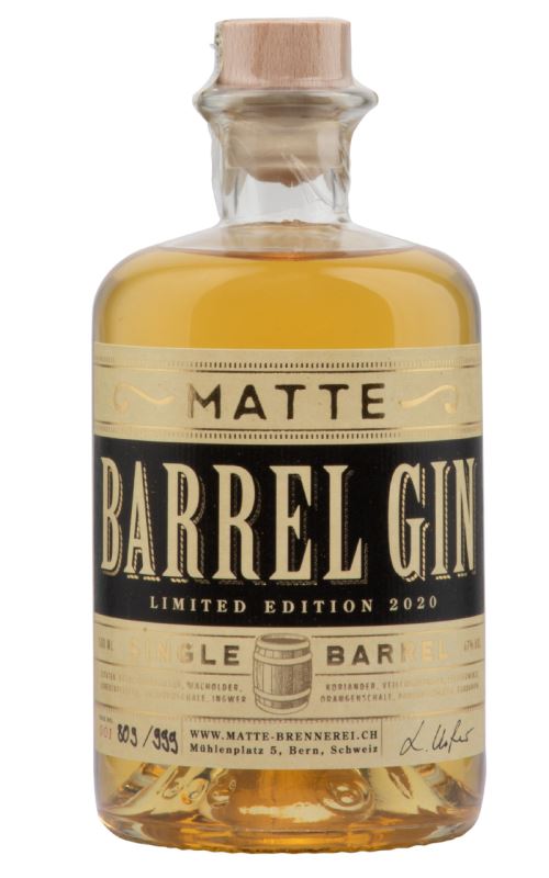 Matte Barrel Gin Limited Edition