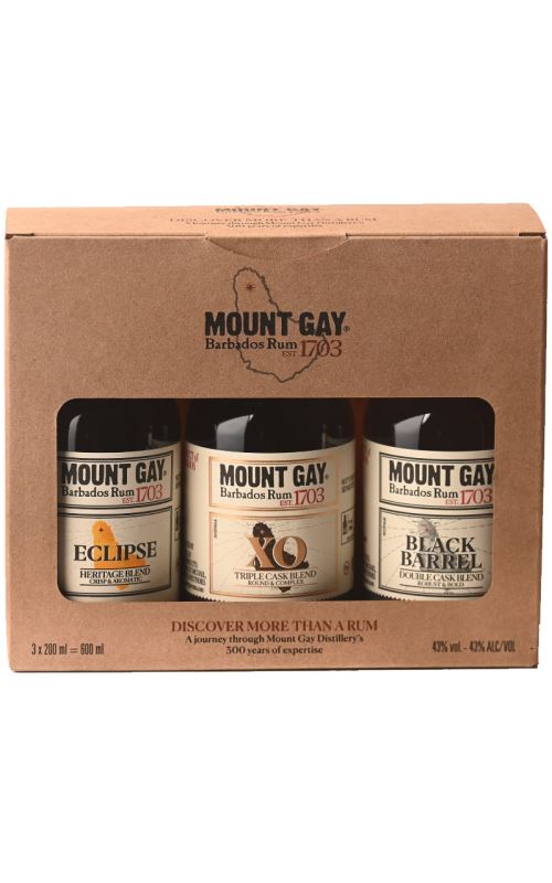 Mount Gay Discovery Pack 3 x 2dl