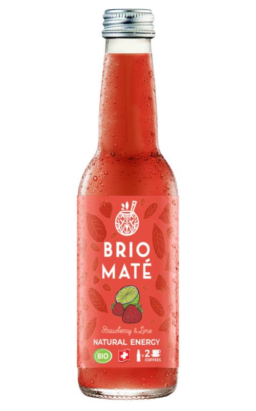 Brio Maté Strawberry & Lime