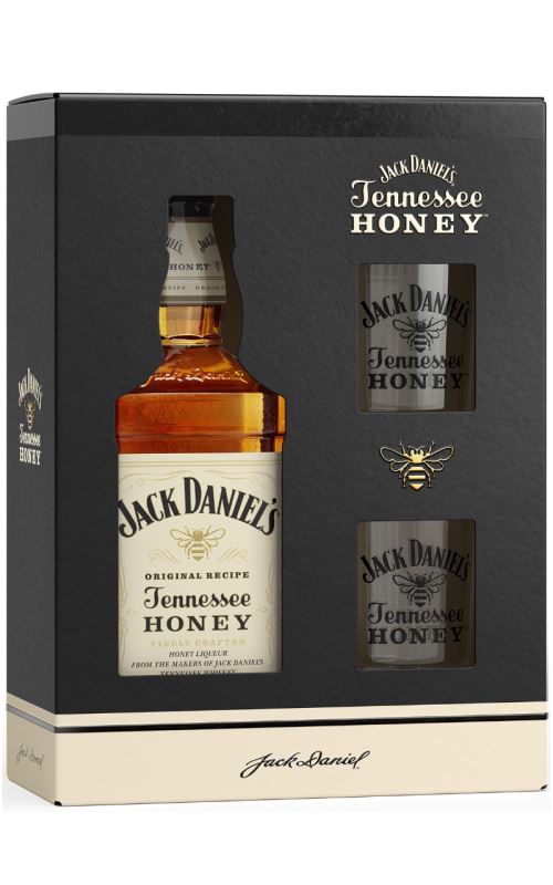 Jack Daniels Honey Whiskylikör Geschenpackung