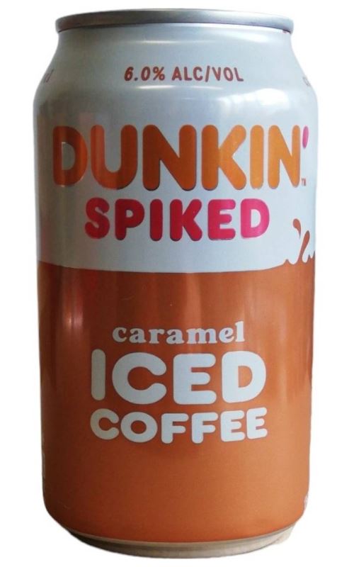 Dunkin Spiked Iced Coffee caramel