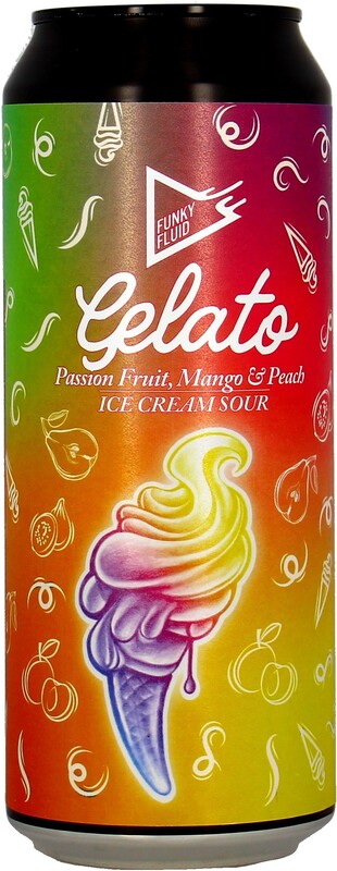 Funky Fluid Gelato: Passionfruit, Mango & Peach Ice Cre