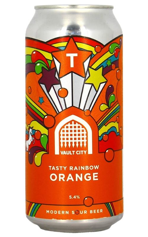 Vault City Tasty Rainbow Orange Modern Sour