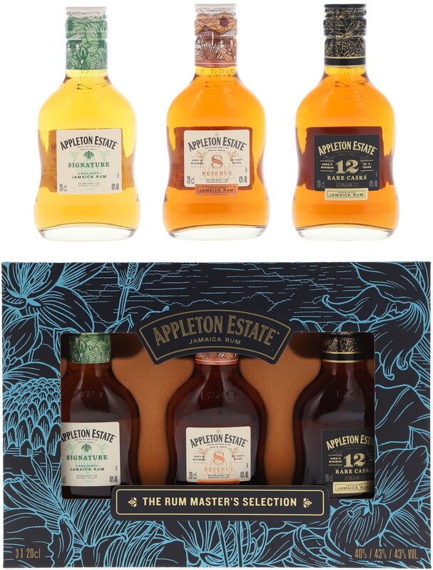 Appleton Estate The Rum Master Selection 3 x 20 cl