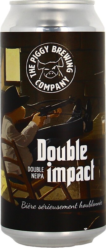 The Piggy Brewing Double Impact Double NEIPA