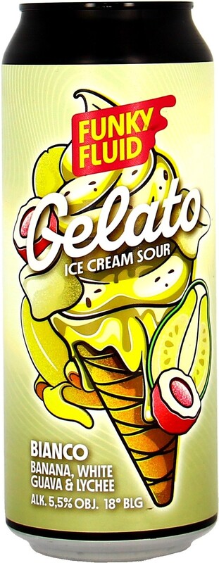 Funky Fluid Gelato Ice Cream Sour: Bianco