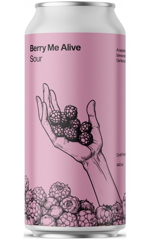 Brauerei Oerlikon Collab Bådin Berry Me Alive Sour