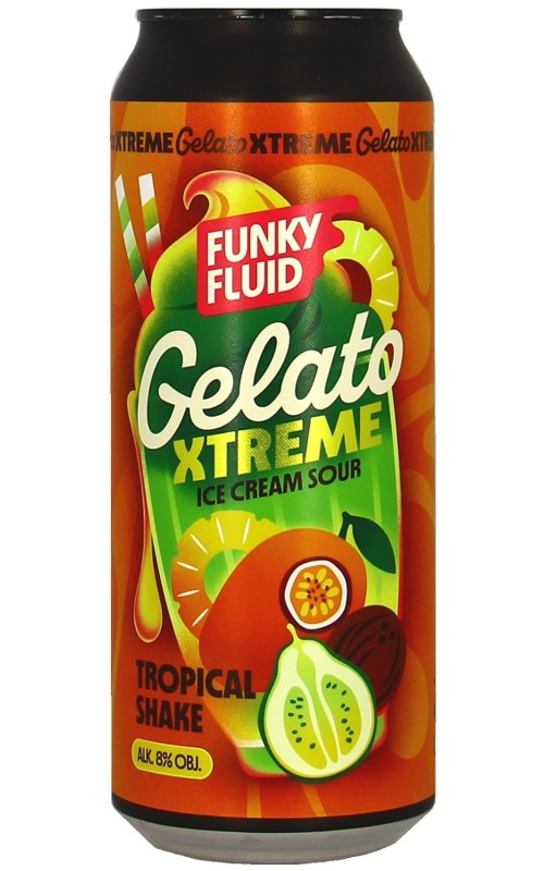 Funky Fluid Gelato: XTREME Tropical Shake Ice Cream Sou