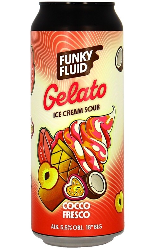 Funky Fluid Gelato: Cocco Fresco Ice Cream Sour