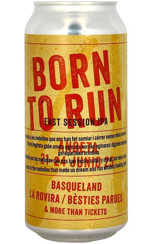 Basqueland Born To Run East Session IPA