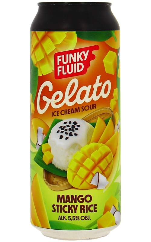 Funky Fluid Mango Sticky Rice
