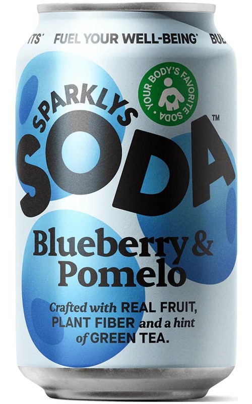 Sparklys Soda Blueberry & Pomelo