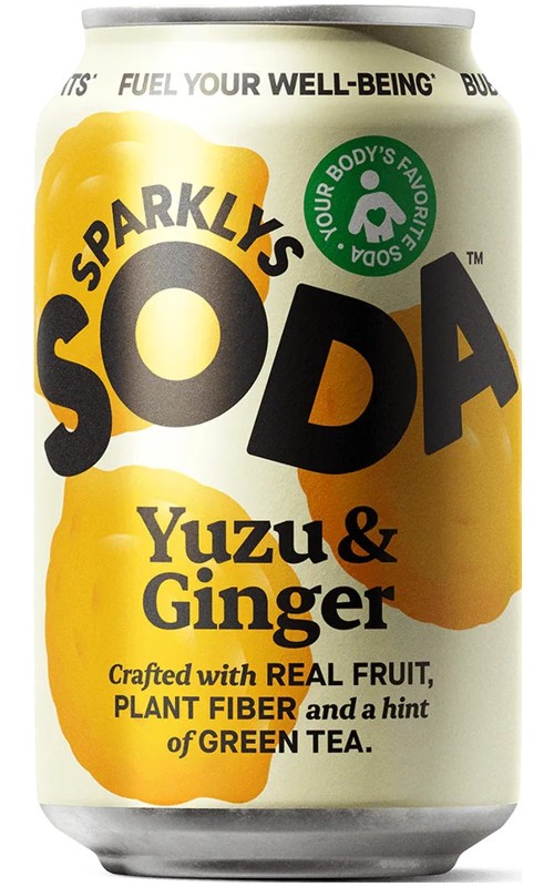 Sparklys Soda Yuzu & Ginger