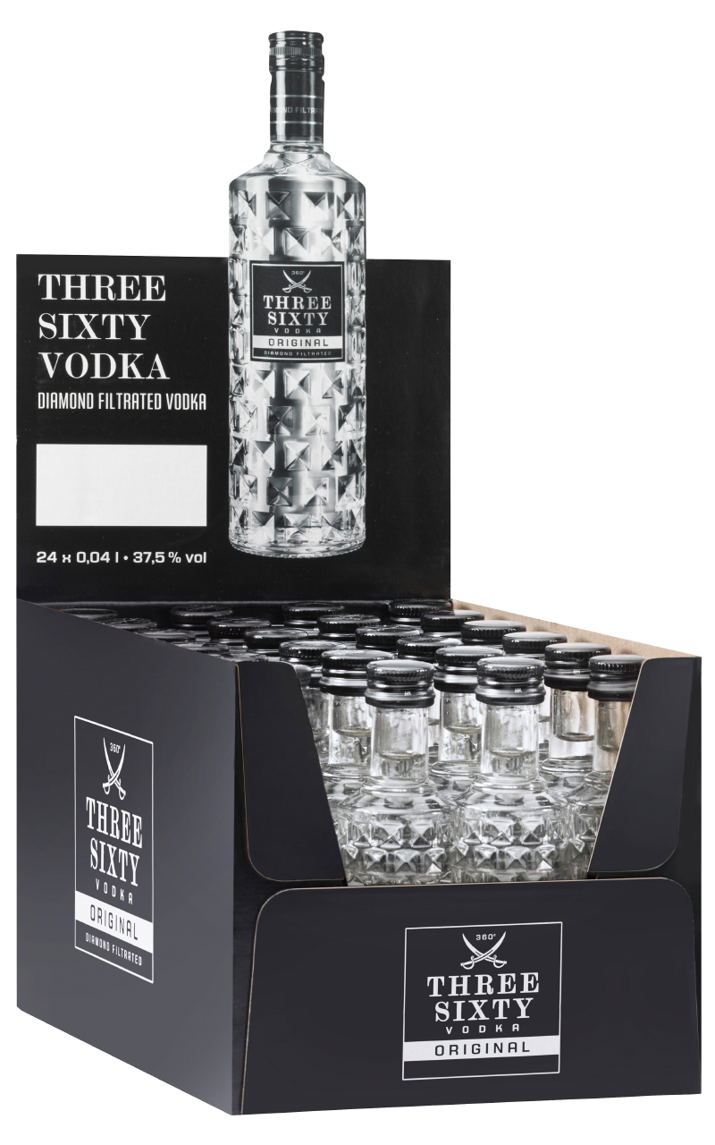 THREE SIXTY Vodka Original - Drinks of the World